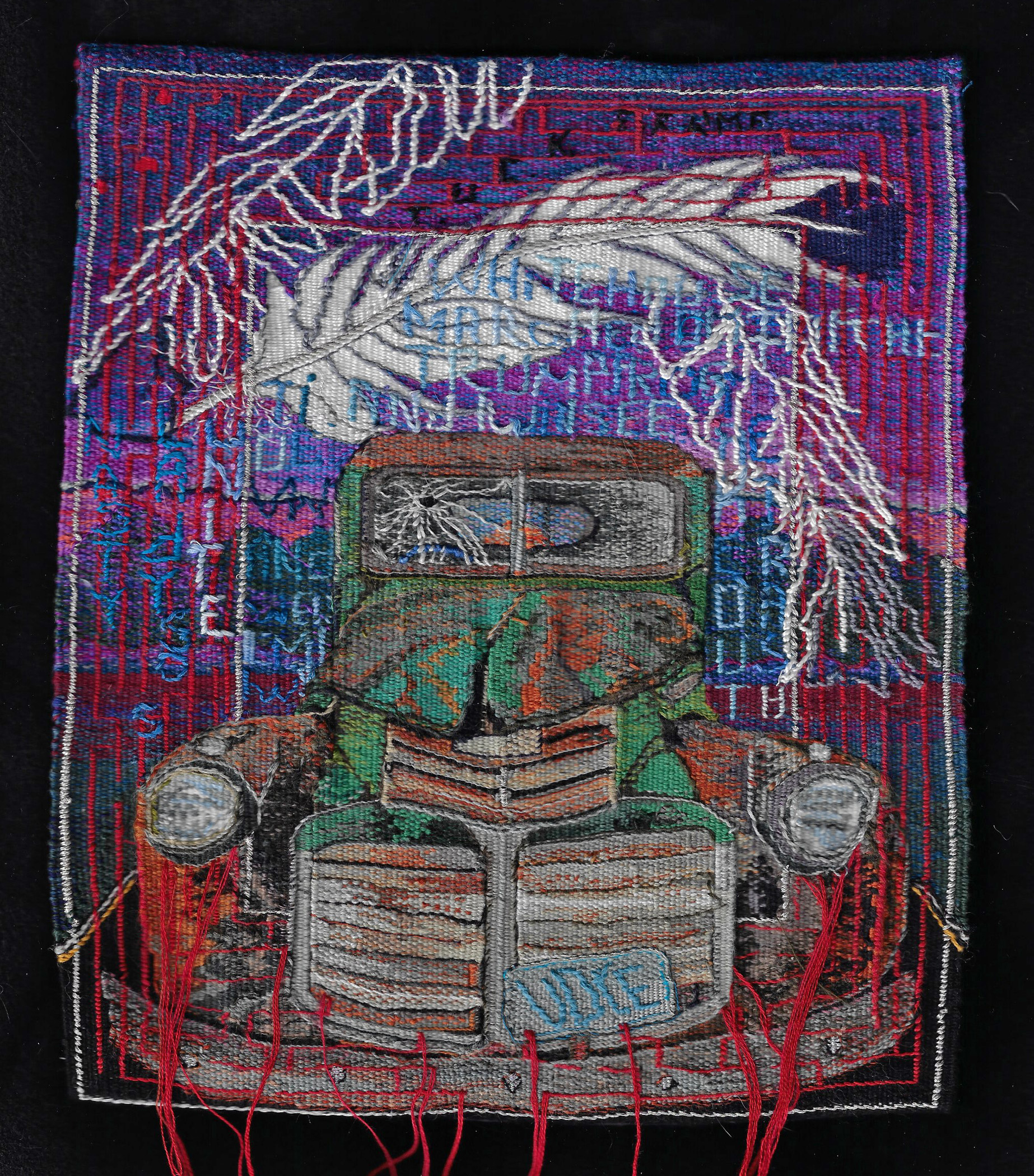 Incredible Possibilities of Colour in Tapestry Weaving - Between and Etc.